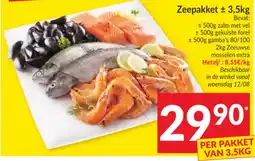 Intermarché Zeepakket aanbieding