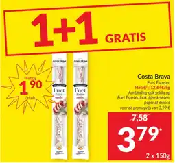 Intermarché Costa Brava Fuet aanbieding