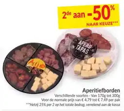 Intermarché Aperitiefborden aanbieding