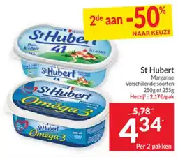 Intermarché St Hubert Margarine aanbieding