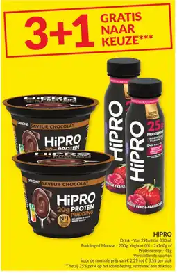 Intermarché HiPro aanbieding