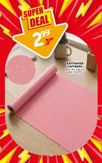 Kaftpapier Capybara