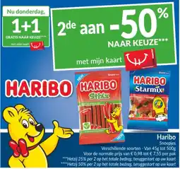 Intermarché Haribo Snoepjes aanbieding