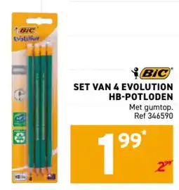 Trafic Set van 4 evolution hb-potloden aanbieding