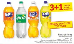 Intermarché Fanta of Sprite aanbieding