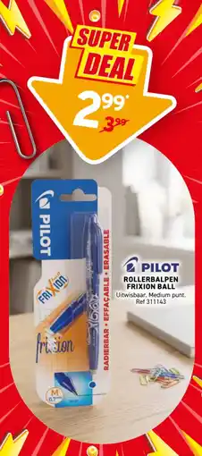 Trafic pilot rollerbalpen frixion ball aanbieding