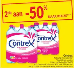 Intermarché Contrex aanbieding