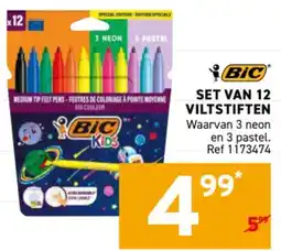 Trafic Set van 12 viltstiften aanbieding