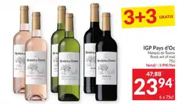 Intermarché Igp pays d'oc marquis de tourny aanbieding