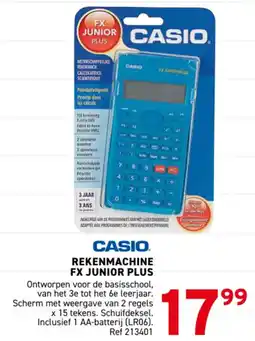 Trafic Casio Rekenmachine FX Junior Plus aanbieding