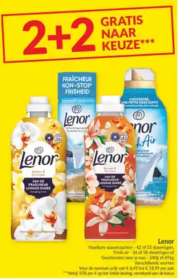 Intermarché Lenor vloeibare wasverzachter aanbieding