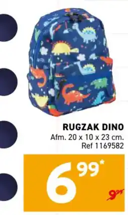 Trafic Rugzak dino aanbieding