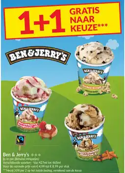 Intermarché Ben & Jerry's aanbieding