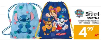 Stitch sporttas