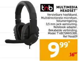 Trafic Multimedia headset aanbieding