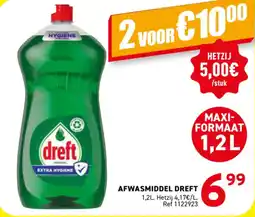 Trafic Afwasmiddel Dreft aanbieding