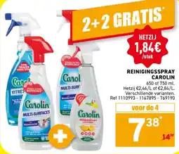 Trafic Reinigingsspray Carolin aanbieding