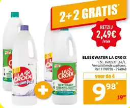 Trafic Bleekwater La Croix aanbieding
