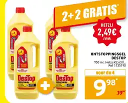 Trafic Ontstoppingsgel Destop aanbieding