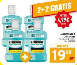 Trafic Mondwater listerine aanbieding
