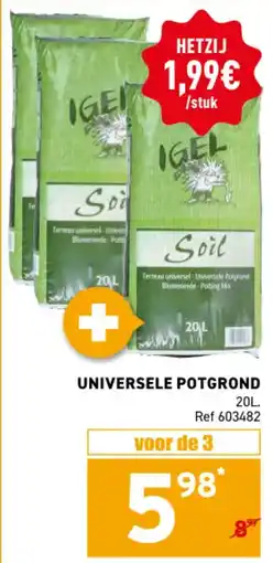 Trafic Universale Potgrond aanbieding