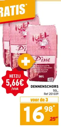 Trafic Dennenschors aanbieding