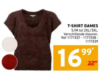 T-shirt dames