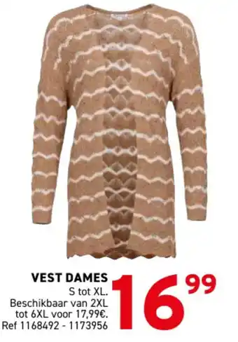 Vest dames