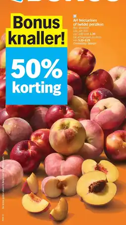 Albert Heijn AH Nectarines of Wilde Perziken aanbieding