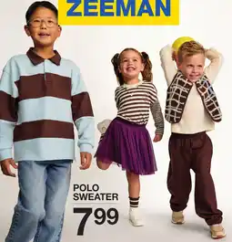 Zeeman Polo sweater aanbieding