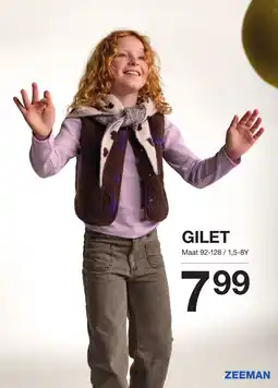 Zeeman Gilet aanbieding