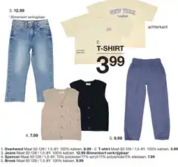 Zeeman T-shirt aanbieding