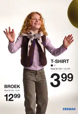 Zeeman T-shirt aanbieding