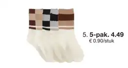 Zeeman Sokken aanbieding