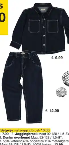 Zeeman Setprijs met joggingbroek aanbieding