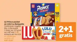 Albert Heijn LU Prince pocket en LULU La Barquette aanbieding