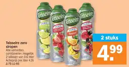 Albert Heijn Teisseire zero siropen aanbieding