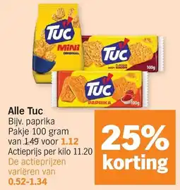 Albert Heijn Alle Tuc aanbieding