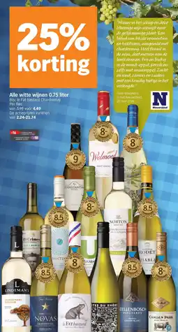 Albert Heijn Alle witte wijnen aanbieding