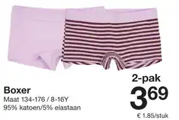 Zeeman Boxer aanbieding