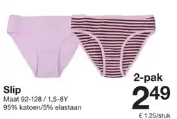 Zeeman Slip aanbieding