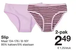 Zeeman Slip aanbieding