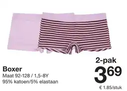 Zeeman Boxer aanbieding