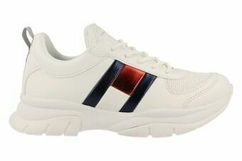 Berca Shoes Tommy Hilfiger Sneaker Chuncky Meisjes - Wit aanbieding