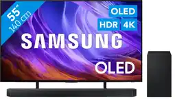 Coolblue Samsung OLED 55 S83H (2026) + Samsung HW-Q600H (2026) aanbieding