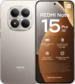 Coolblue Redmi Note 15 Pro 256 Goud 5G aanbieding