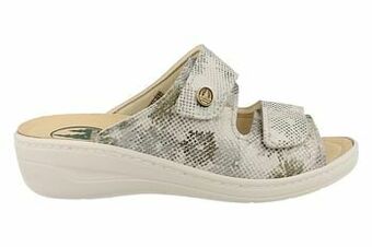 Berca Shoes Helix Pantoffel Ortho Voetbed Kurk Super Wijdte K Softtouch - Beige aanbieding