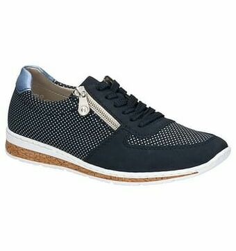 Torfs Rieker Blauwe Veterschoenen aanbieding