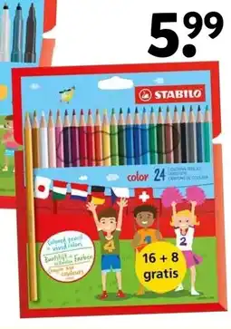 Intertoys Stabilo color 24 aanbieding