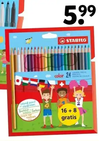 Stabilo color 24
